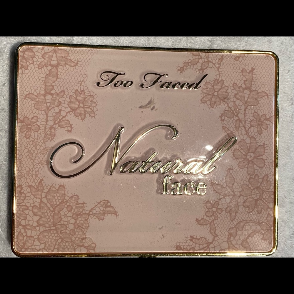 Natural Face Highlight, Blush, and Bronzing Veil Face Palette